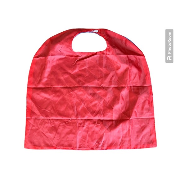Kids Marvel Rubies Blue Red Silky Captain America Cape Halloween ‎ One Size - Picture 2 of 4